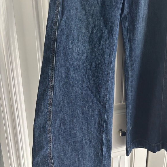 Anthropologie Dark Wide Leg Jeans - Picture 4 of 6